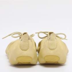 Pre Owned Yeezy x Adidas Yellow Knit Fabric 450 Resin Sneakers Size 40 2/3