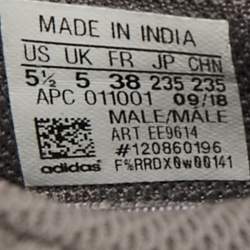 Pre Owned Yeezy x Adidas Multicolor Suede and Mesh Boost 700 Mauve Sneakers Size 38