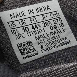 Pre Owned Yeezy x Adidas Dark Grey Suede and Mesh Boost 700 V2 Mauve Sneakers Size 44 2/3