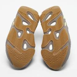 Pre Owned Yeezy x Adidas Dark Grey Suede and Mesh Boost 700 V2 Mauve Sneakers Size 44 2/3