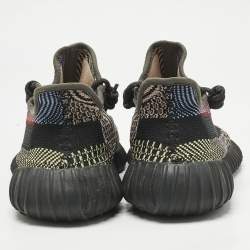 Pre Owned Yeezy x Adidas Multicolor Knit Fabric Boost 350 V2 Yecheil (Non-Reflective) Sneakers Size 40 2/3