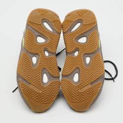 Pre Owned Yeezy x Adidas Multicolor Suede and Mesh Boost 700 Mauve Sneakers Size 40 2/3