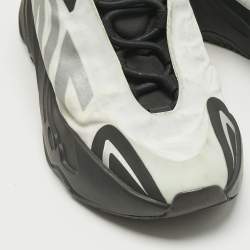 Pre Owned Yeezy x Adidas Off White/Black Nylon Boost 700 MNVN Low Top Sneakers Size 38