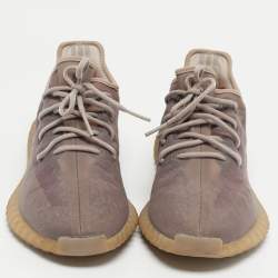 Pre Owned Yeezy x Adidas Purple Mesh Boost 350 V2 Mono Mist Sneakers Size 45 1/3