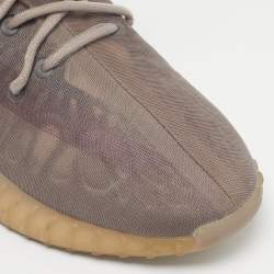 Pre Owned Yeezy x Adidas Purple Mesh Boost 350 V2 Mono Mist Sneakers Size 45 1/3