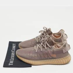 Pre Owned Yeezy x Adidas Purple Mesh Boost 350 V2 Mono Mist Sneakers Size 45 1/3