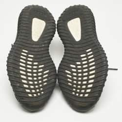 Pre Owned Yeezy x Adidas Multicolor Knit Fabric Boost 350 V2 Lace Up Sneakers Size 42