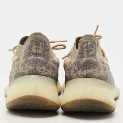 Pre Owned Yeezy x Adidas Grey Knit Fabric Boost 380 Mist Reflective Sneakers Size 44 2/3