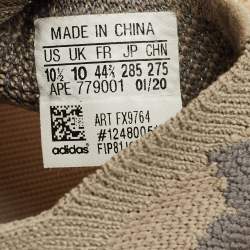 Pre Owned Yeezy x Adidas Grey Knit Fabric Boost 380 Mist Reflective Sneakers Size 44 2/3