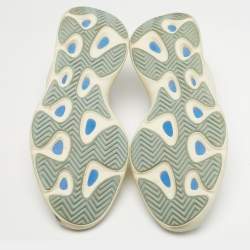 Pre Owned Yeezy x Adidas Cream/Black Rubber and Mesh 700 V3 Azael Sneakers Size 47 1/3