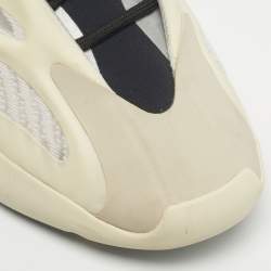Pre Owned Yeezy x Adidas Cream/Black Rubber and Mesh 700 V3 Azael Sneakers Size 47 1/3