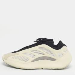 Pre Owned Yeezy x Adidas Cream/Black Rubber and Mesh 700 V3 Azael Sneakers Size 47 1/3