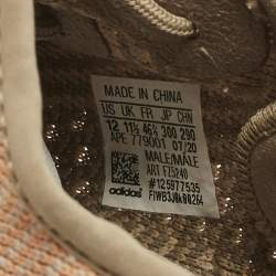 Pre Owned حذاء رياضي ييزي x أديداس "بوست 350 V2" قماش تريكو بني رملي مقاس 44 2/3