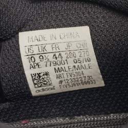 مملوكة مسبقًا Yeezy x Adidas Black Mesh and Suede Yeezy 700 Lace Up Sneakers Size 44