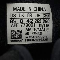 Pre Owned Yeezy x Adidas Cream/Black Rubber and Mesh 700 V3 Azael Sneakers Size 42