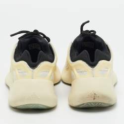 Pre Owned Yeezy x Adidas Cream/Black Rubber and Mesh 700 V3 Azael Sneakers Size 42