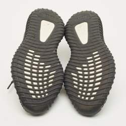 Pre Owned حذاء رياضي ييزي × اديداس بوست 350 V2 يشييل (عاكس) قماش تريكو أسود مقاس 43 1/3