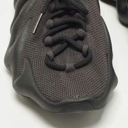 مملوكة مسبقًا Yeezy x Adidas 450 Dark Slate Size 46 2/3 Black Knit Fabric Low Top Sneakers