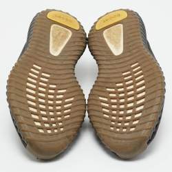 مملوكة مسبقًا Yeezy x Adidas Boost 350 V2 Cinder Size 47.5 Grey Knit Fabric Low Top Sneakers