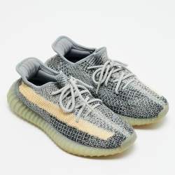 Pre Owned حذاء رياضي ييزي x أديداس بوست 350 V2 قماش تريكو ملون "آش بلو" مقاس 40 2/3