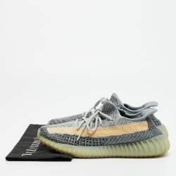 Pre Owned حذاء رياضي ييزي x أديداس بوست 350 V2 قماش تريكو ملون "آش بلو" مقاس 40 2/3