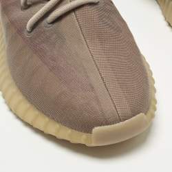 مملوكة مسبقًا Yeezy x Adidas Boost 350 V2 Size 46.5 Purple Mesh Mono Mist Low Top Sneakers