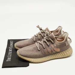 مملوكة مسبقًا Yeezy x Adidas Boost 350 V2 Size 46.5 Purple Mesh Mono Mist Low Top Sneakers