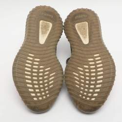 Pre Owned Yeezy x Adidas Boost 350 V2 Size 39 1/3 Beluga Knit Fabric Low Top Sneakers