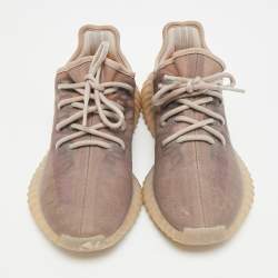 مملوكة مسبقًا حذاء رياضي ييزي × اديداس شبكة بنفسجي موف بوست 350 V2 مونو ميست مقاس 44