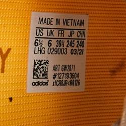 مملوكة مسبقًا حذاء رياضي ييزي × اديداس شبكة بنفسجي موف بوست 350 V2 مونو ميست مقاس 44