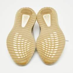 Pre Owned حذاء رياضي ييزي x أديداس بوست 350 V2 تيل لايت قماش تريكو رمادي مقاس 37 1/3