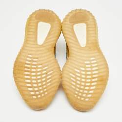 مملوكة مسبقًا Yeezy x Adidas Boost 350 V2 MX Oat Size 39 1/3 Multicolor Knit Fabric Low Top Sneakers