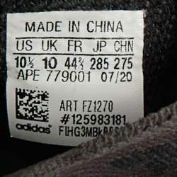 مملوكة مسبقًا حذاء رياضي ييزي x أديداس بوست 380 أونيكس RF قماش تريكو أسود/ بني مقاس 44 2/3