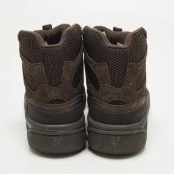 مملوكة مسبقًا حذاء رياضي ييزي x أديداس بني جلد طبيعي صحراوي مقاس 44