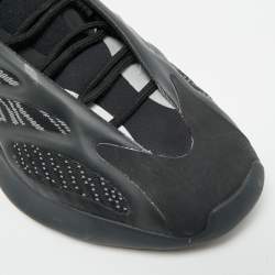 مملوكة مسبقًا Yeezy x Adidas Yeezy 700 V3 Size 44 Black/Grey Knit Fabric and Mesh Low Top Sneakers
