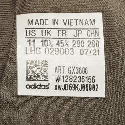 Pre Owned Yeezy x Adidas 500 Clay Brown Size 45 1/3 Brown Suede and Mesh Low Top Sneakers