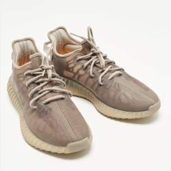 Pre Owned حذاء رياضي ييزي x أديداس بوست 350 V2 مونو ميست قماش شبكي بنفسجي فاتح بمقاس 45 1/3 برباط