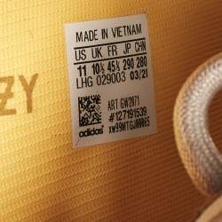 Pre Owned حذاء رياضي ييزي x أديداس بوست 350 V2 مونو ميست قماش شبكي بنفسجي فاتح بمقاس 45 1/3 برباط