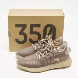 Pre Owned حذاء رياضي ييزي x أديداس بوست 350 V2 مونو ميست قماش شبكي بنفسجي فاتح بمقاس 45 1/3 برباط