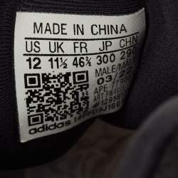 Pre Owned Yeezy x Adidas 700 V3 Azael Size 46 2/3 Cream Rubber and Mesh Low Top Sneakers