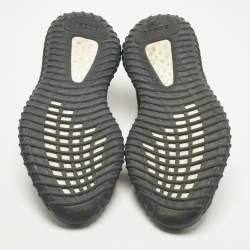 مملوكة مسبقًا Yeezy x Adidas 350 V2 Size 43.5 Grey Knit Fabric MX Dark Salt Low Top Sneakers