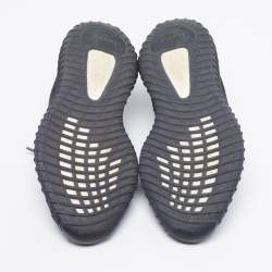 مملوكة مسبقًا حذاء رياضي ييزي × أديداس بوست 350 V2 أسود غير عاكس مقاس 36 قماش محبوك أسود وأربطة