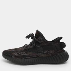 Pre Owned حذاء رياضي ييزي x أديداس بوست 350 V2 بون قماش تريكو أبيض مقاس  40 2/3