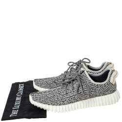 مملوكة مسبقًا Yeezy x Adidas Turtledove Cotton Knit Boost 350 Sneakers Size 42