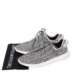 مملوكة مسبقًا Yeezy x Adidas Turtledove Cotton Knit Boost 350 Sneakers Size 42.5