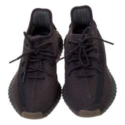 مملوكة مسبقًا  حذاء رياضي ييزي × اديداس بوست 350 V2 تريكو قطن رصاصي داكن مقاس 44