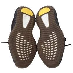 مملوكة مسبقًا  حذاء رياضي ييزي × اديداس بوست 350 V2 تريكو قطن رصاصي داكن مقاس 44