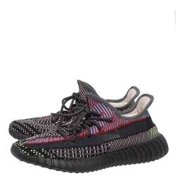 Pre Owned Yeezy x Adidas Multicolor Yecheil Cotton Knit Boost 350 V2 Sneakers Size 40.5