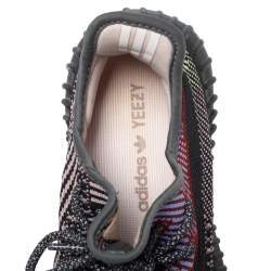 Pre Owned Yeezy x Adidas Multicolor Yecheil Cotton Knit Boost 350 V2 Sneakers Size 40.5