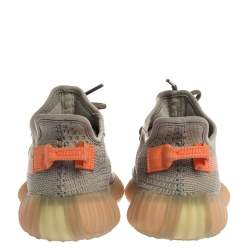 Pre Owned حذاء رياضي ييزي  x أديداس "بوست 350 ڨي2 ترفرم" تريكو قطن رصاصي مقاس 39.5